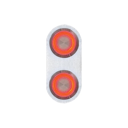 Retro Billet Switch With Red Illumination - Single Switch